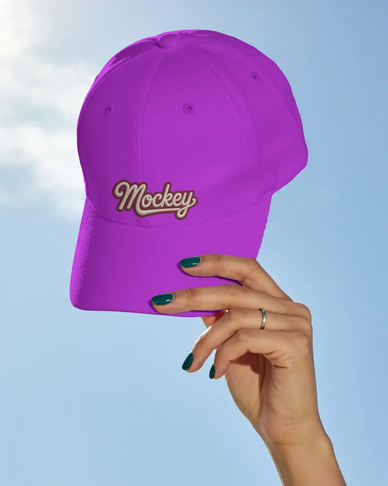 Stylish Minimalist Cap Mockup For Custom Designs Or Personalized Branded Accessories