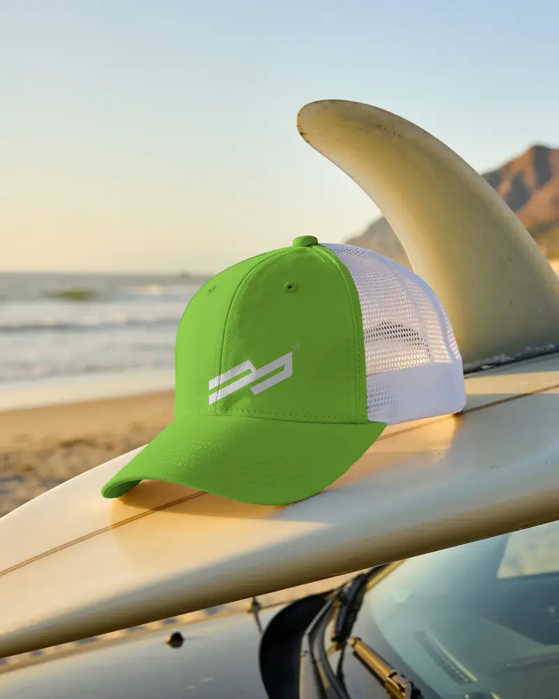 Classic Trucker Cap Mockup Curved Brim And Mesh Back For Breathable Urban Casual Style