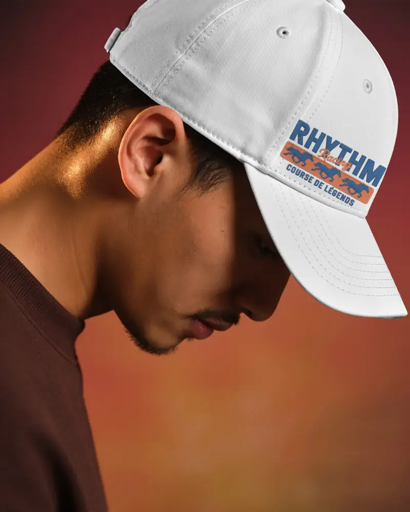 Men Wearing Trendy Baseball Cap Mockup Fit For Casual Sports Outdoor Activities Style