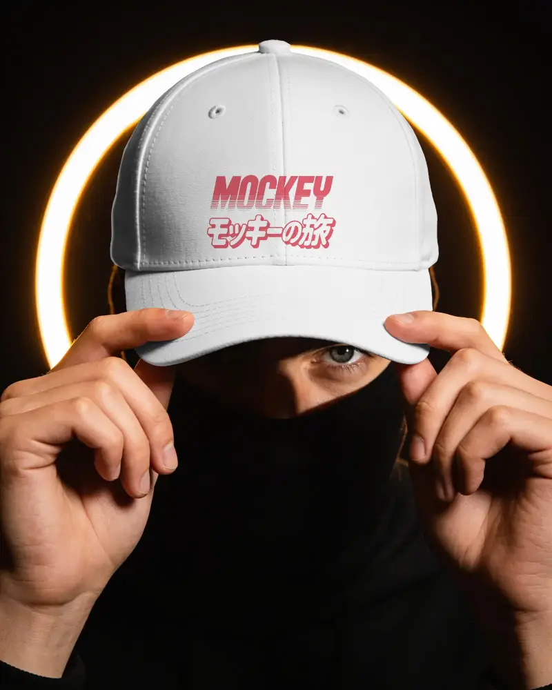 Sleek Modern Cap Mockup Showcasing Durable Fabric And Breathable Eyelets For Comfortable Wear