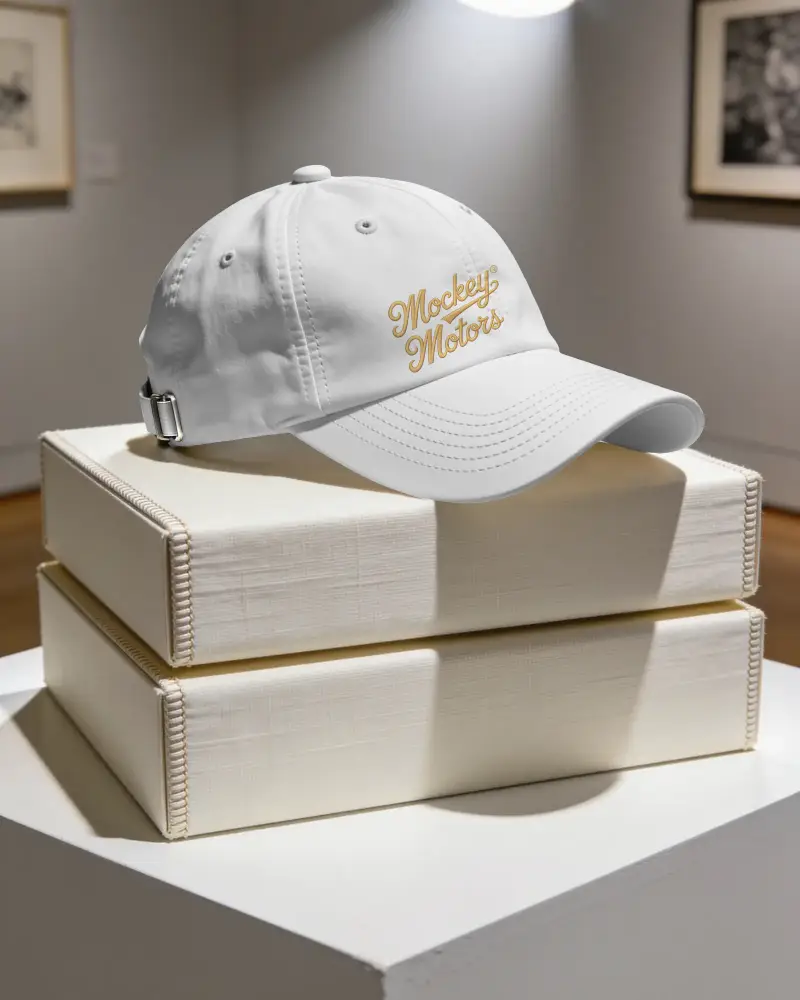 Modern Minimalist Cap Mockup For Branding And Fashion Accessories Promotion Design Ideas