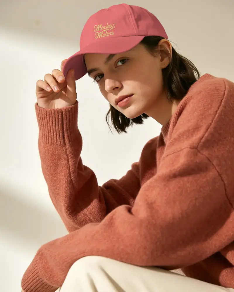 Casual Minimalist Baseball Cap Mockup Stylish Summer Headwear For Everyday Outdoor Activities