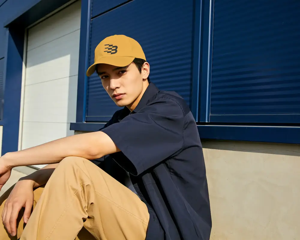 Stylish Baseball Cap Mockup With Modern Urban Background For Brand Promotion