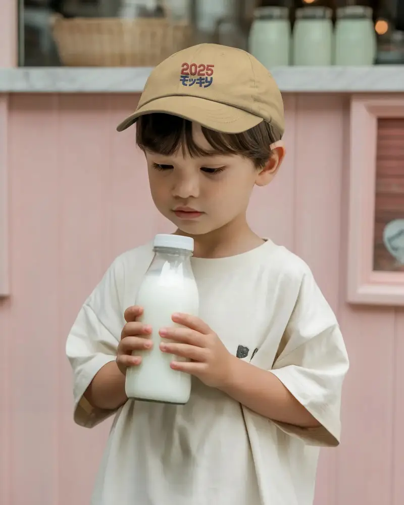 Stylish Comfortable Cap Mockup For Kids Perfect For Casual Wear And Outdoor Adventures