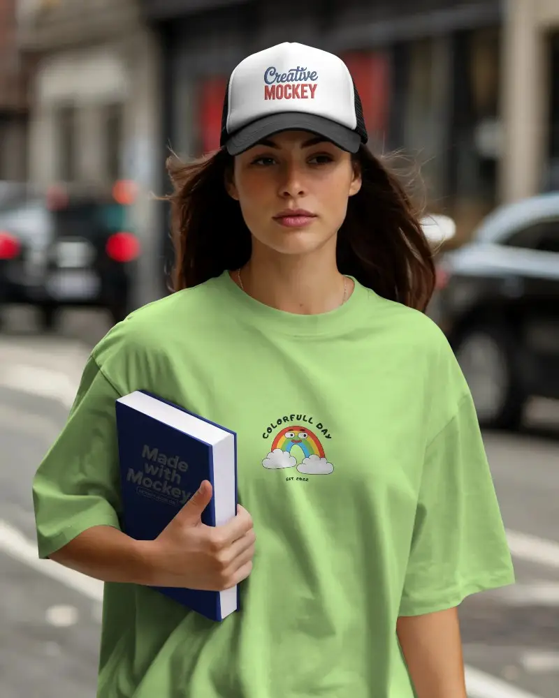 Realistic Outdoor Cap Mockup For Custom Designs And Personalized Fashion Merchandise Use