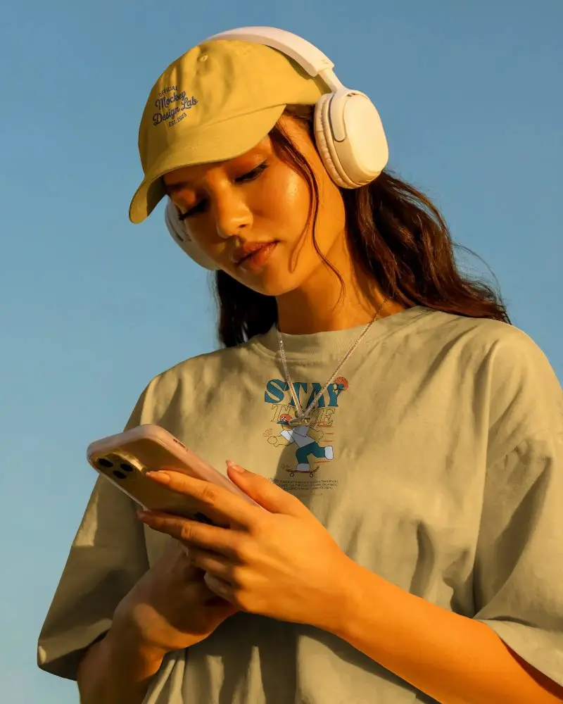 Stylish Outdoor Cap Mockup Showcasing Modern Headwear Ideal For Promotional Merchandise