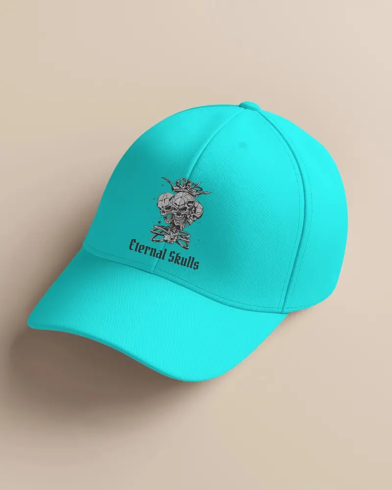 Baseball Cap Mockup With Placeholder Text Centered Clean And Casual Design Neutral Background Sporty Modern Aesthetic Will Work In Some Time Middle