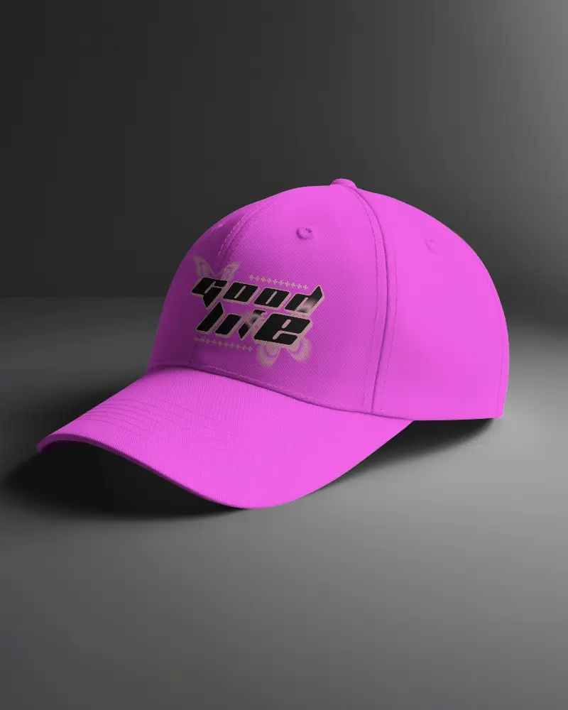 Premium Product Mockup White Cap With Soft Spotlight And Shadow Depth High Contrast Scene