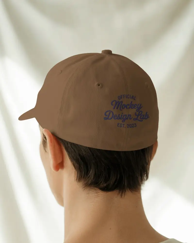 Custom Embroidered Back View Cap For Promotional Brands And Corporate Events