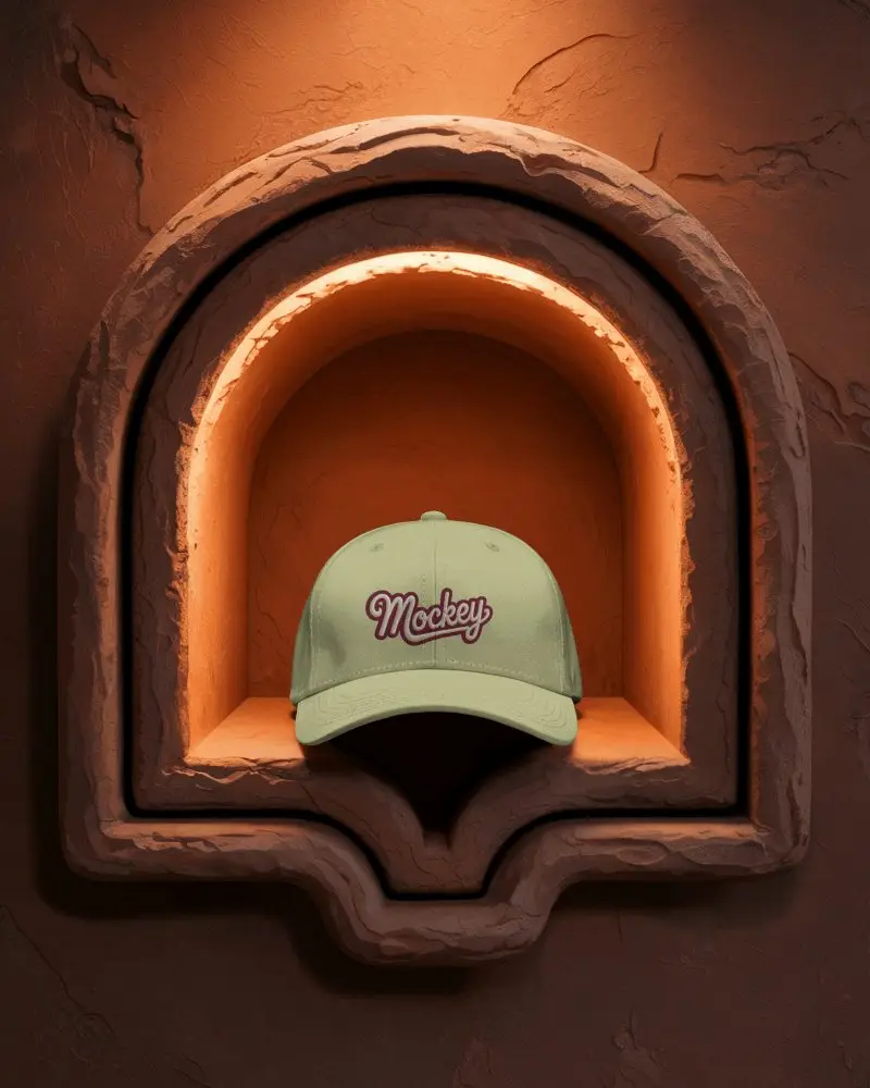 Classic Baseball Cap Mockup For Branding And Promotional Merchandise Showcase Design