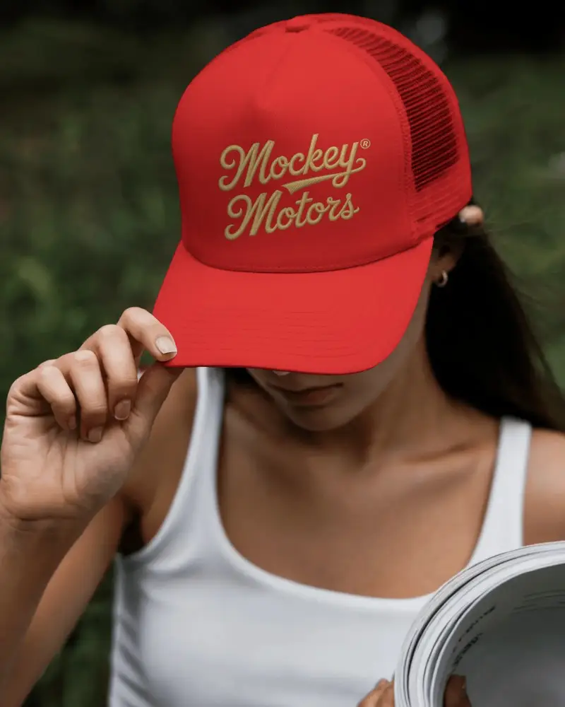 Premium Breathable Backmesh Cap Mockup For Outdoor Activities And Daily Casual Wear