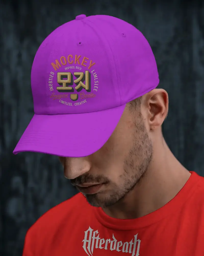 Modern Minimalist Cap Mockup For Custom Logo Design And Promotional Gift Printing Ideas