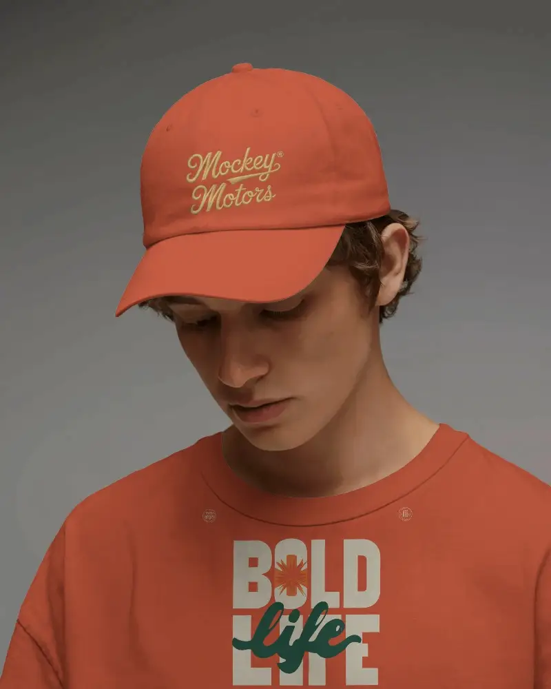 Stylish Minimalist Baseball Cap For Custom Branding And Casual Sporty Urban Outfits