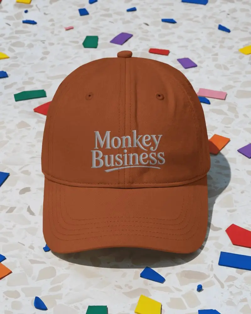 Classic Baseball Cap Mockup Template For Custom Designs And Personalized Logo Applications