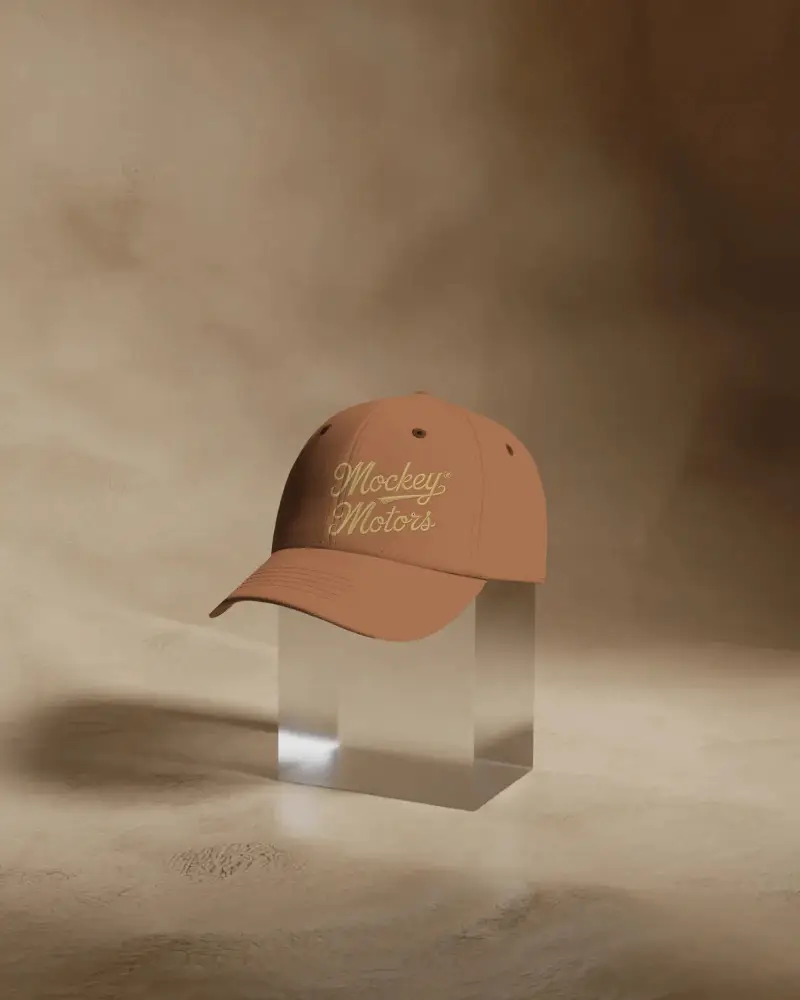 Premium Baseball Cap Mockup For Custom Logo Design Showcase And Brand Promotion Use