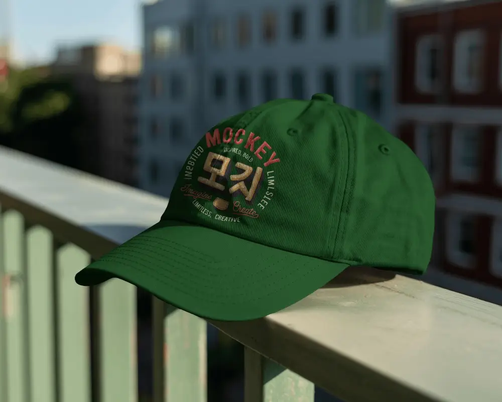 Urban Style Baseball Cap Mockup With Structured Crown And Curved Visor For Daily Wear