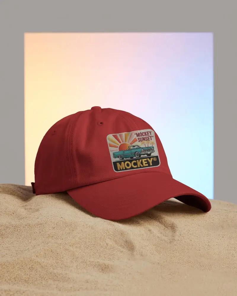 Stylish Casual Baseball Cap Mockup For Custom Printing And Promotional Branded Headwear