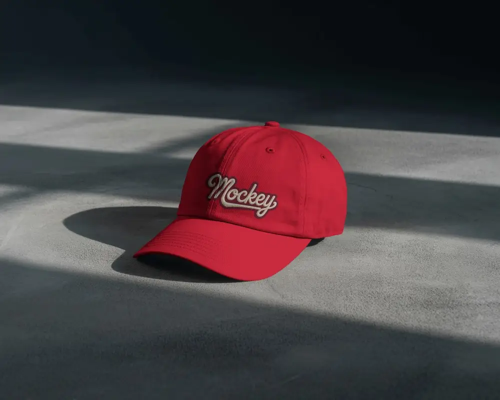 Versatile Unisex Sporty Cap Mockup Ideal For Sun Protection And Active Lifestyle Accessory