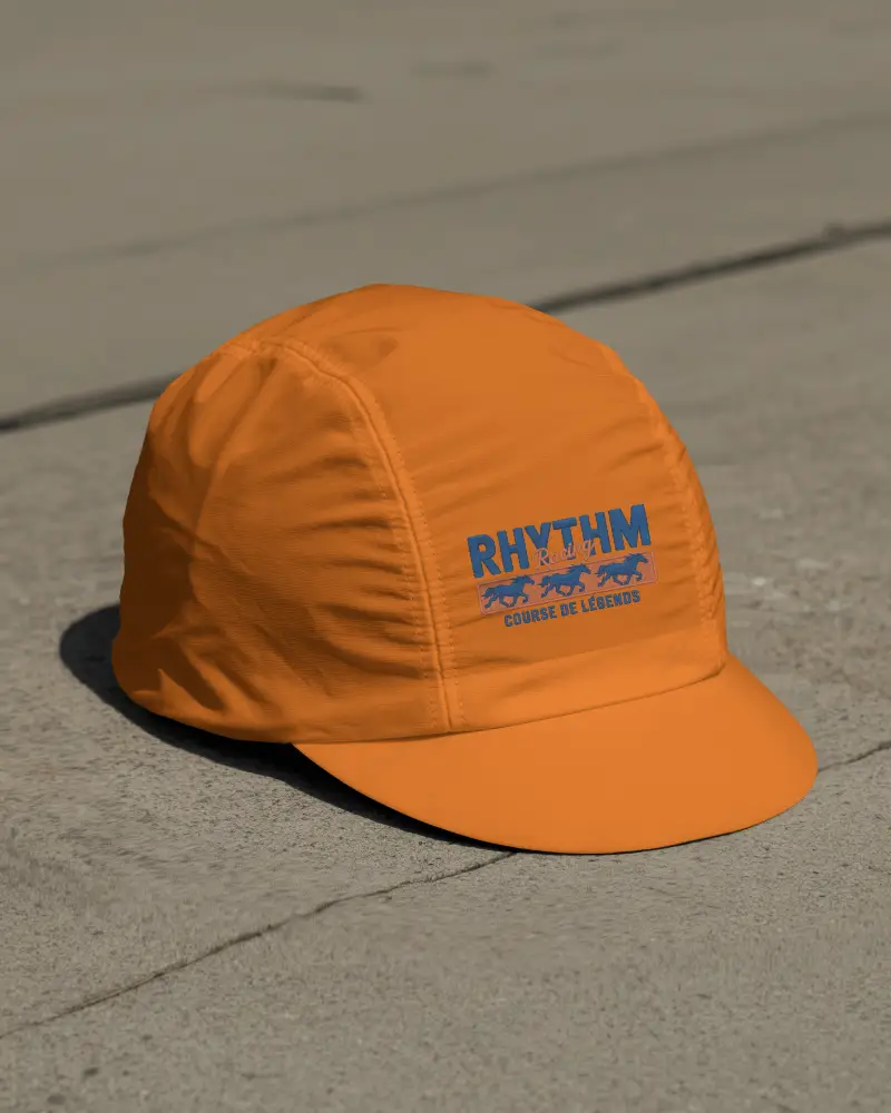 Soft Fabric Cap Mockup With Structured Seams And Small Brim Perfect For Sun Protection And Style