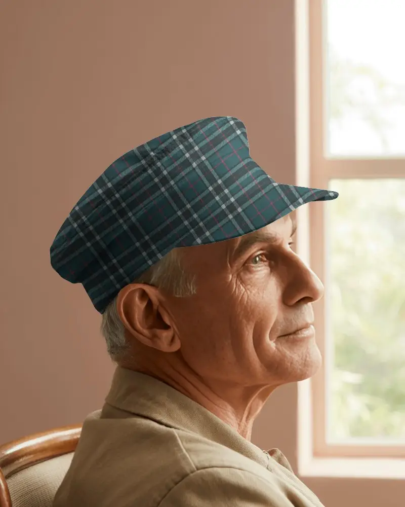 Classic Vintage Fishermans Cap Mockup Stylish Headwear For Casual Outdoor Fashion Accessories