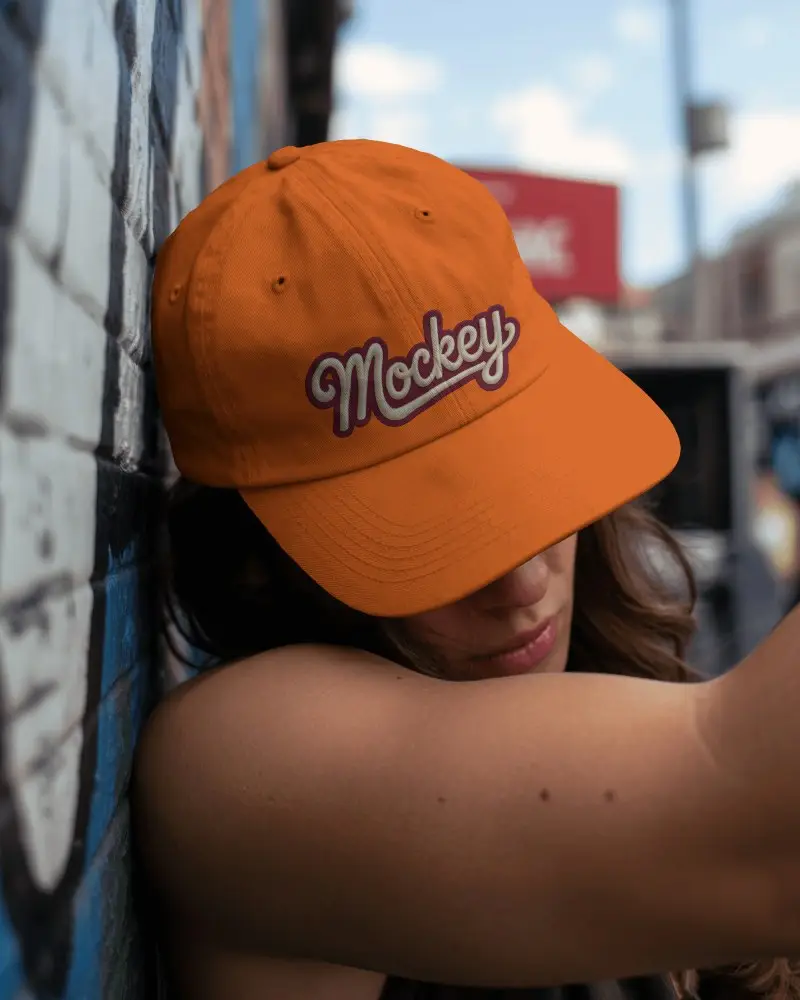 Stylish Casual Cap Mockup For Custom Logo Branding And Trendy Headwear Design Presentation