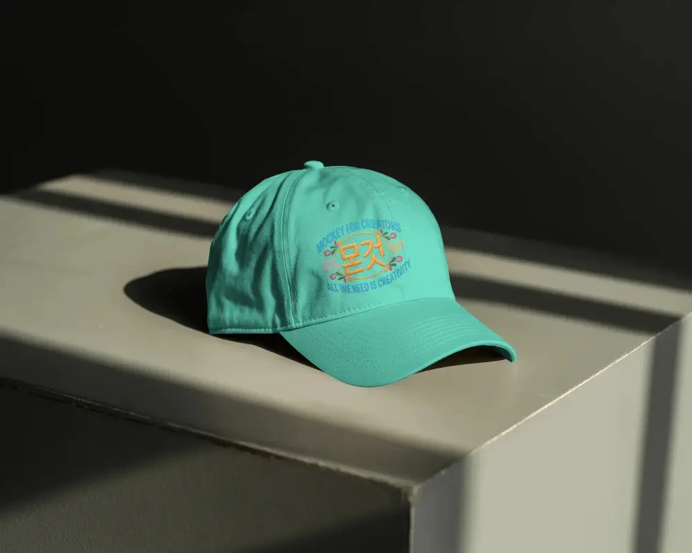 Classic Baseball Cap Mockup For Custom Logo Branding And Promotional Merchandise