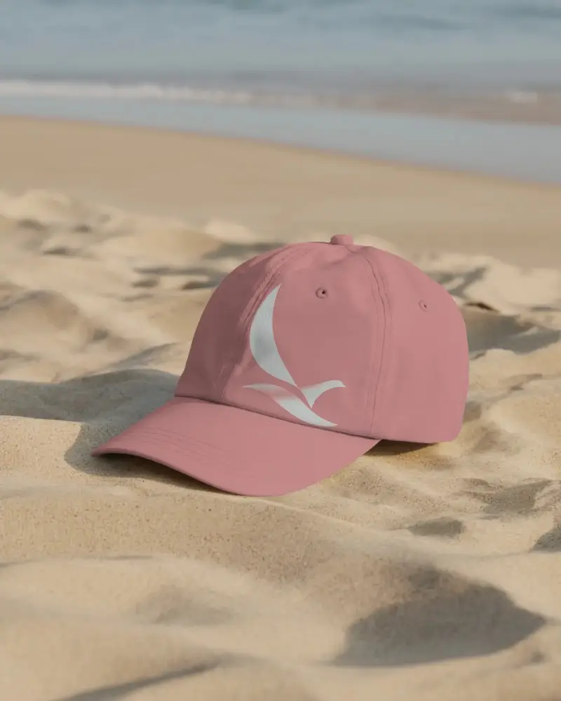 Casual Sporty Cap Mockup With Breathable Eyelets Designed For Branding And Fashion Merchandise