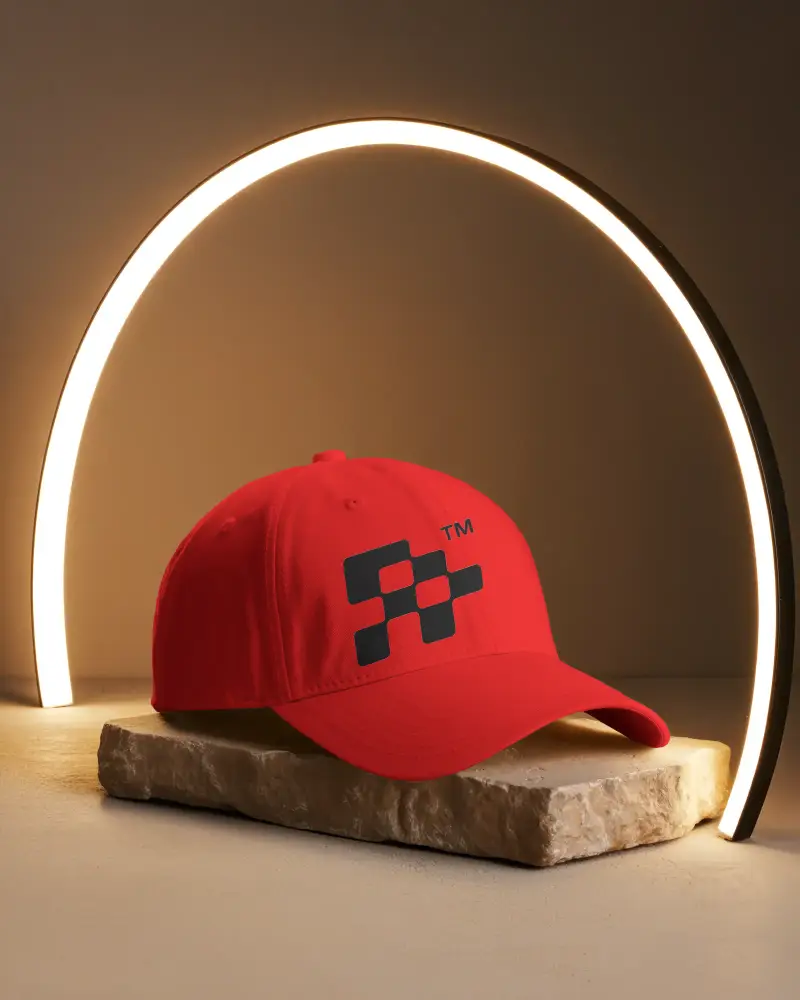 Premium Baseball Cap Mockup For Custom Logo Designs And Branded Headwear Visualization