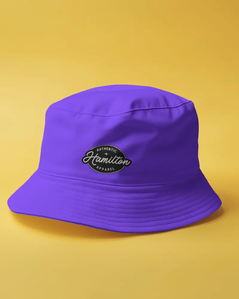 Modern Bucket Hat Mockup Featuring Smooth Fabric Texture And Minimal Lighting