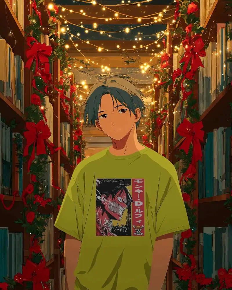 Trendy Anime Tshirt Mockup Designs For Youths And Adults Versatile Style For Any Occasion