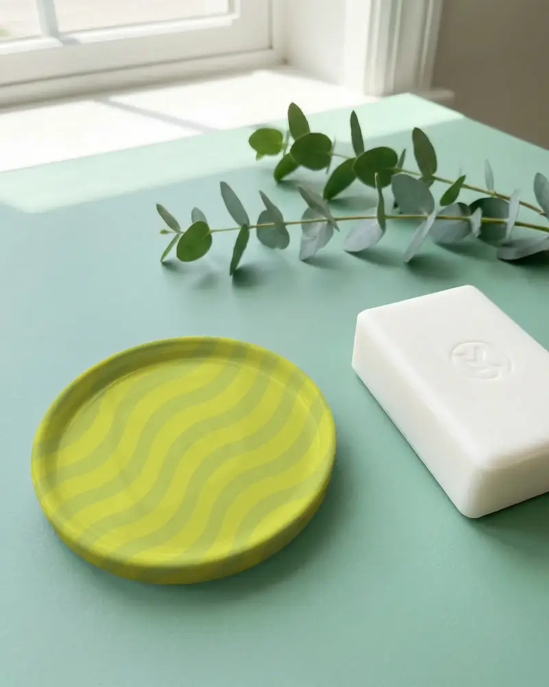 Elegant Ceramic Coaster Mockup For Modern Decor And Practical Daily Use In Kitchen