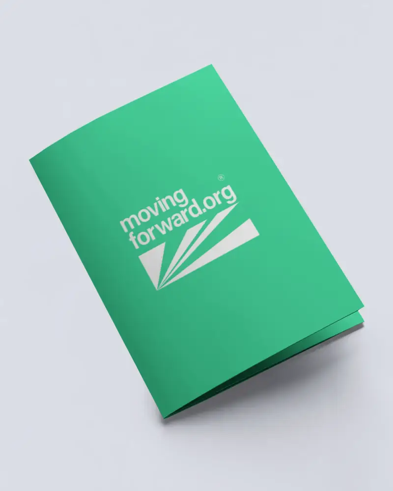 Sleek Corporate Brochure Logo Mockup Ideal For Creative Agency Or Startup Branding Material