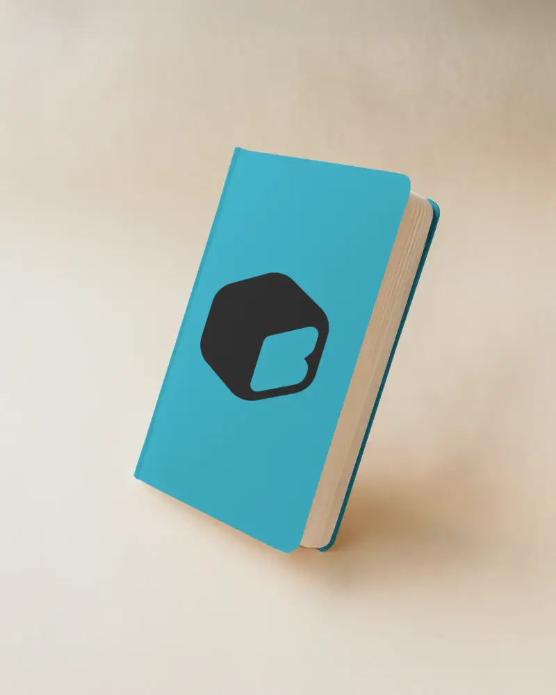 Premium Quality Corporate Notebook Logo Mockup For Branding Marketing And Office Use Purposes