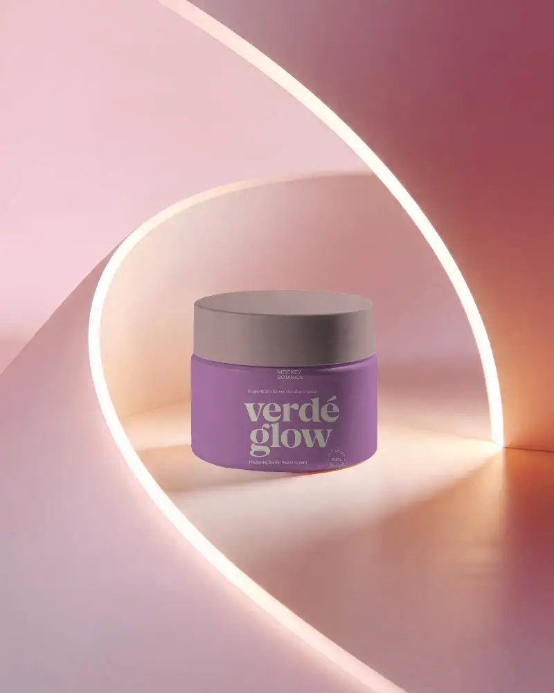Premium Skincare Cream Cosmetic Jar Mockup For Beauty Products And Cosmetic Brand Presentation