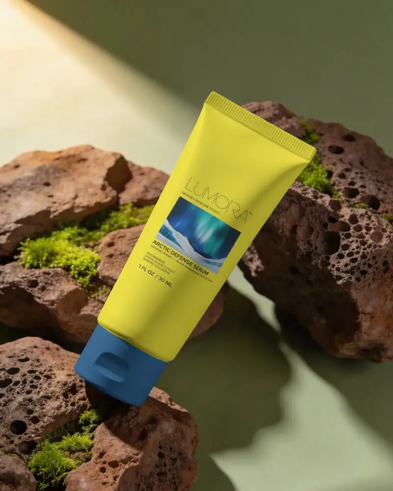 Eco Friendly Cosmetic Tube Mockup For Organic Skincare Product Presentation