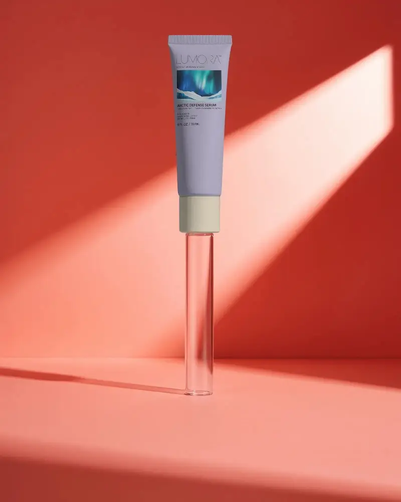 Cosmetic Tube Mockup With Clear Base For Serum Lip Gloss Packaging Mockup Display