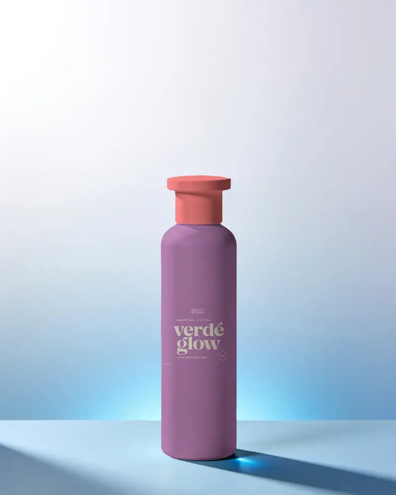 Sleek Minimalist Cosmetic Bottle Mockup For Skincare Product Packaging Design Display