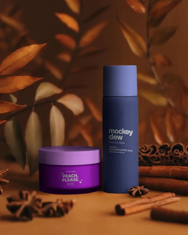 Luxury Cosmetics Packaging Mockup For Skincare Creams And Mist Spray Products Display