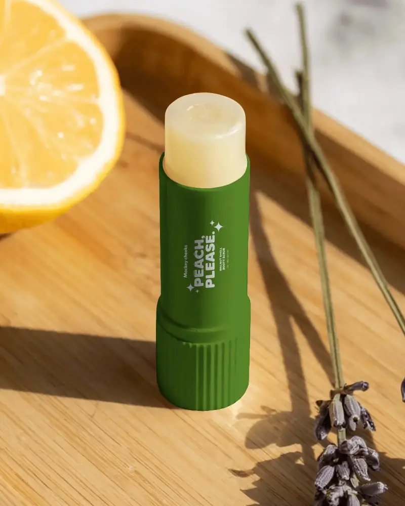 Eco Friendly Cosmatic Lip Mockup Care Container With Healing Properties For Daily Lip Moisturization