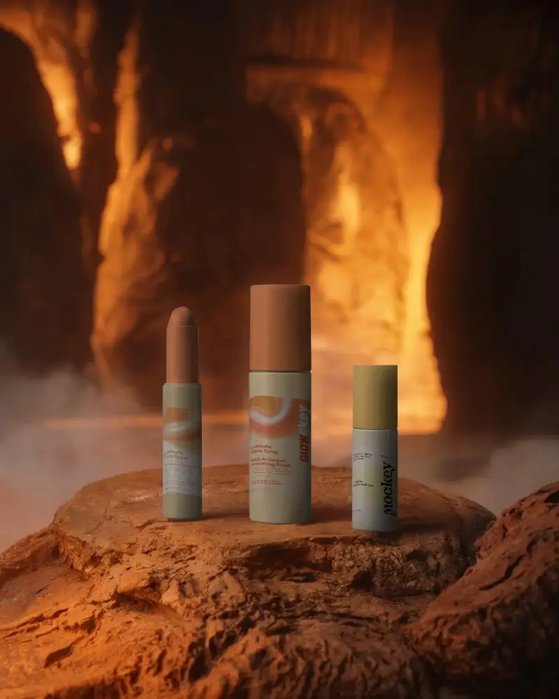 Premium Cosmetic Packaging Mockup With Matte Finish And Modern Design Elements