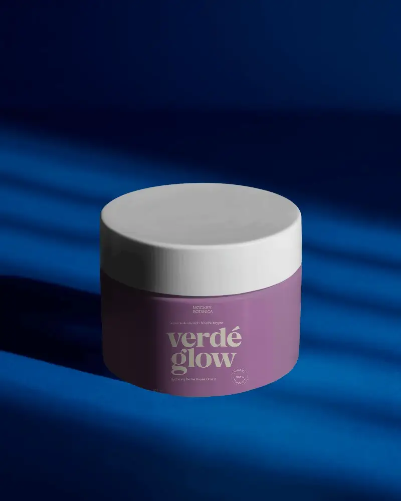 Skincare Cream Container Packaging Mockup For Beauty Product Promotion And Branding Display