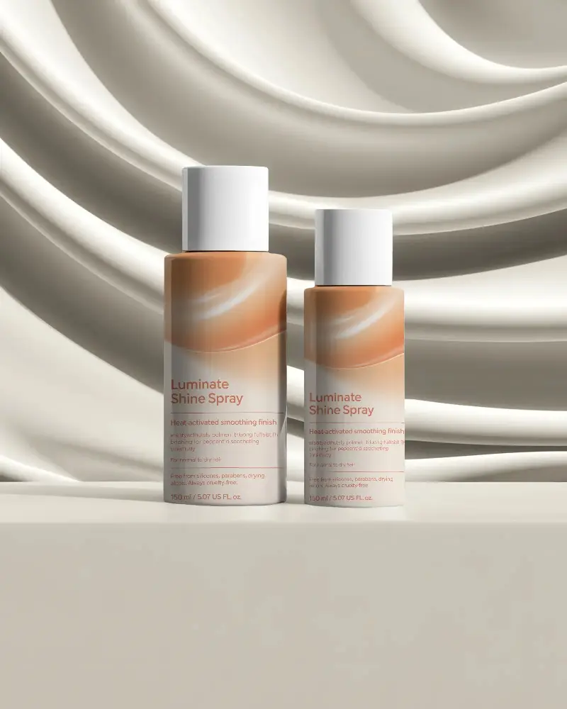 Minimalist Cosmetic Bottle Mockup In Elegant Setting For Beauty Product Presentation Design Use