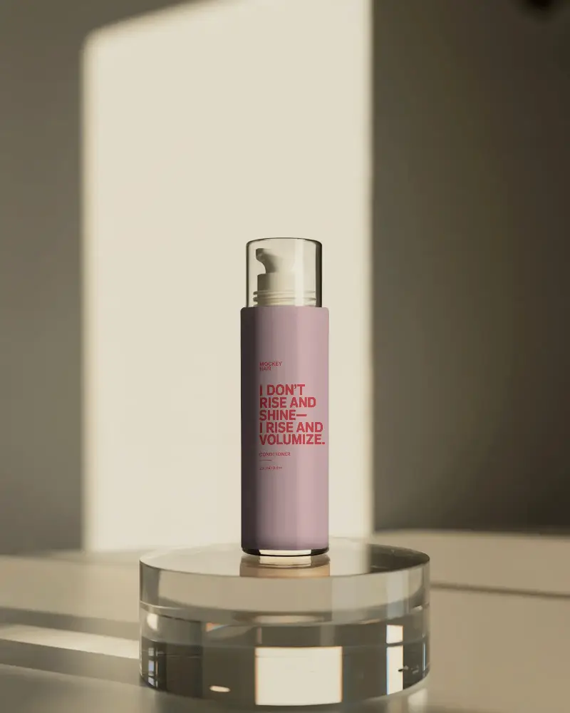 Premium Cosmetic Spray Mockup For Serums Or Creams Elegant Beauty Product Presentation