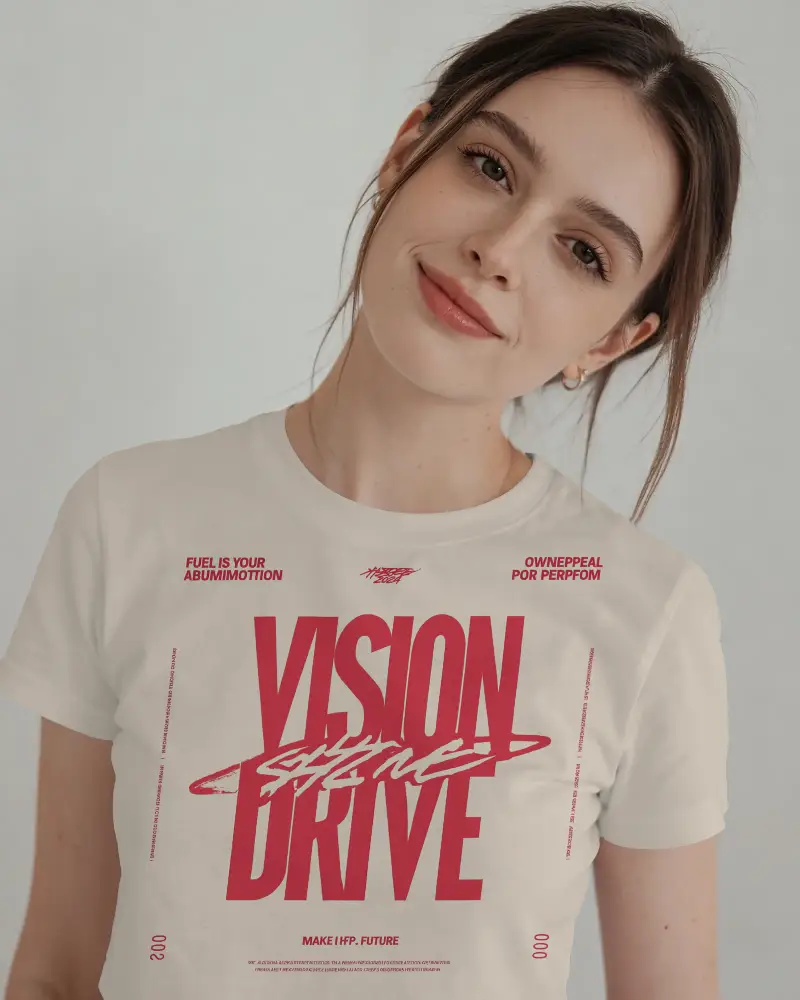 Stylish Women Casual Crop Top Mockup For Modern Fashion Brand Promotion And Design Showcase