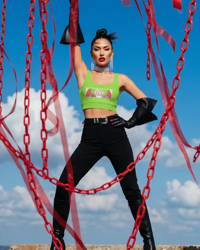 Sleeveless Crop Top Mockup Perfect For Layering Or Wearing Alone In Hot Weather Looks