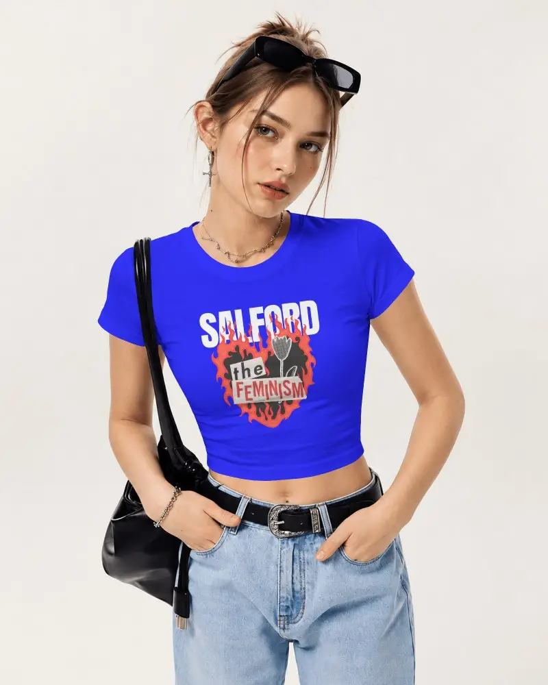 Casual Crop Top Mockup High Quality Fashionable Summer Outfits And Streetwear Everyday