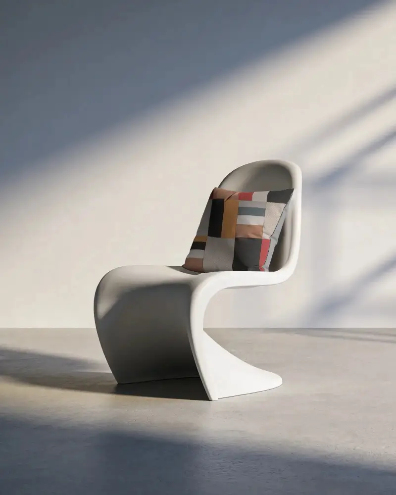 Modern Minimalist Chair Cushion Mockup For Home Decor And Interior Design Projects