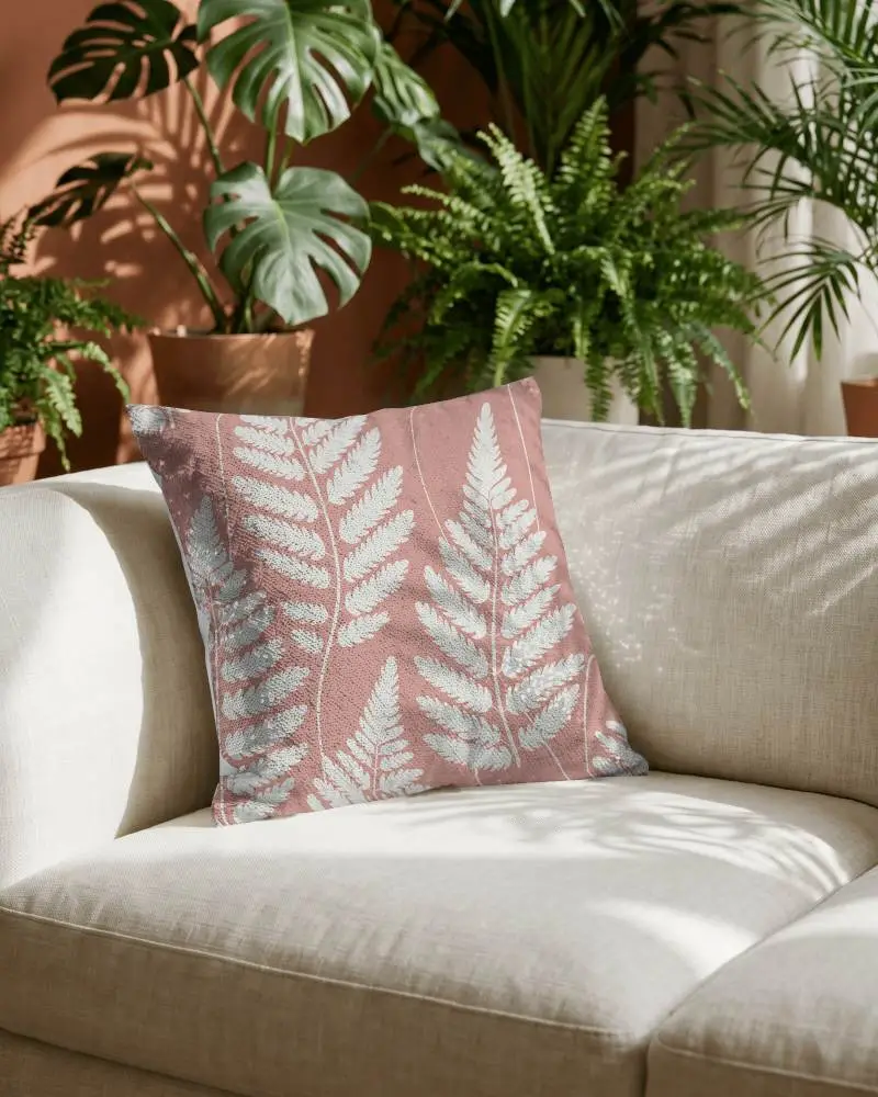 Luxury Soft Cushion Mockup For Home Decor And Interior Design Pillow Cover Template