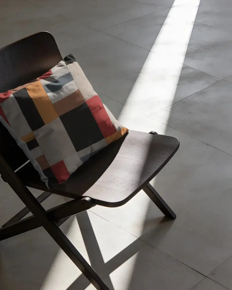 Stylish Cushion Mockup For Home Decor Design Showcases Modern Lifestyle Seating Solutions