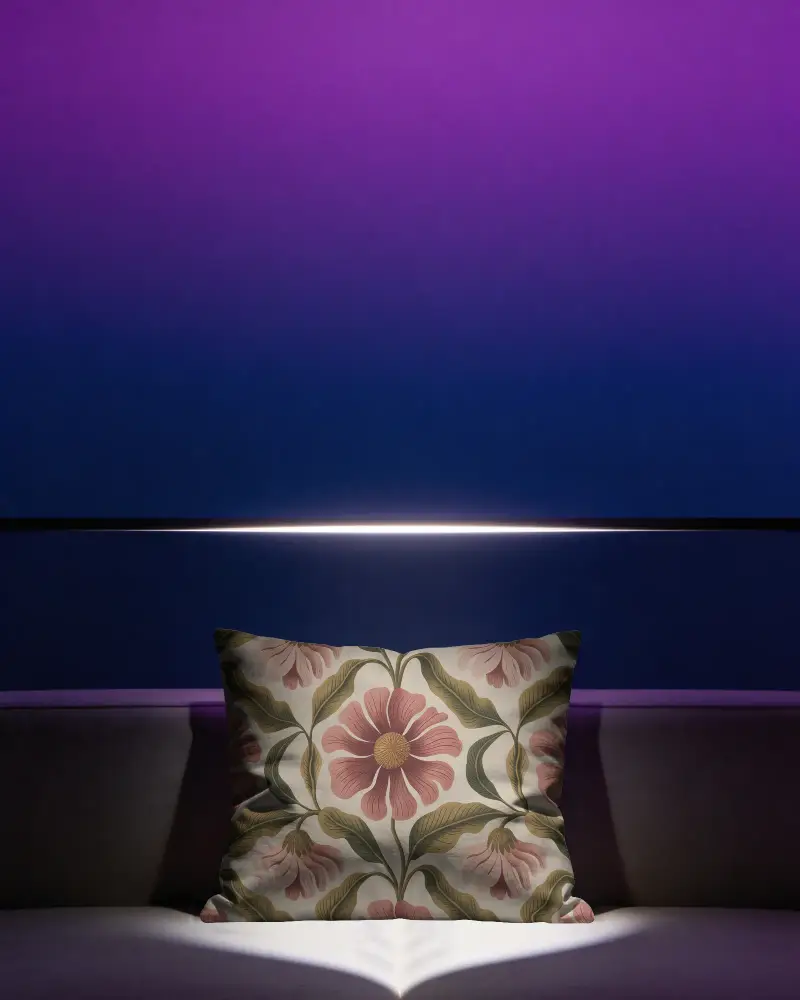 Luxury Soft Cushion Mockup Showcasing Modern Design For Home And Office Decor Ideas